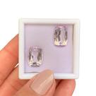 Kunzita Pink Cushion Par 16,61ct
