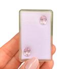 Kunzita Rosa Oval SET 6,85ct Kunzita Rosa Oval SET 6,85ct