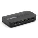 KVM Switch HDMI 4 Portas 4k + 4 Cabos