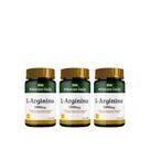 L-Arginina 1000 mg Nature Daily 60 Cápsulas Kit com 3 unidades