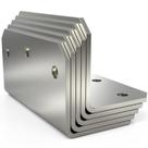 L Brackets Corner Braces KOMOHOM 10 x 5 x 5 cm para madeira, 4 peças