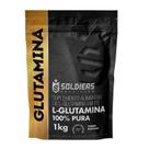 L - Glutamina 1Kg - 100% Pura Importada - Soldiers Nutrition