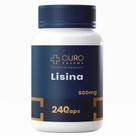 L-Lisina 500mg 240 Cápsulas Aminoácido Essencial para Fortalecer a Imunidade L-Lisina 500mg 240 Cápsulas Aminoácido Essencial para Fortalecer a Imunidade
