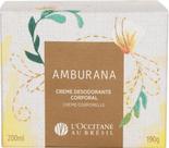 L'occitane au brésil creme desodorante corporal amburana 200ml