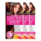 L'Oréal Paris Coloração Casting Creme Gloss Kit - 535 Chocolate L'Oréal Paris Coloração Casting Creme Gloss Kit - 535 Chocolate