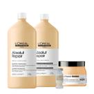 L'Oreal Professionnel Absolut Repair Salon Golden Shampoo Condicionador Litro Máscara G e Ampola (4 produtos) L'Oreal Professionnel Absolut Repair Salon Golden Shampoo Condicionador Litro Máscara G e Ampola (4 produtos)
