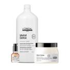 L'Oréal Professionnel Metal Detox e Óleo Capilar Kit Salão (3 Produtos)
