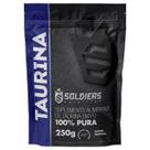 L - Taurina 250g - 100% Pura Importada - Soldiers Nutrition