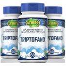 L-Triptofano Vegano 60 Cápsulas de 300mg Kit com 3
