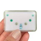 L0040 2,43ct 7ø - Safira + Esmeralda +