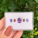 L0200 4,48ct 5ø - Tanzanita + Ametista +