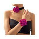 L0350 Colar Choker Pulseira Conjunto L0350 Colar Choker Pulseira Conjunto
