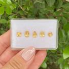 L0361 5,08ct 5ø - Topázio Imperial Amarelo