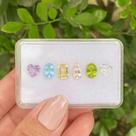 L0367 5,95ct 6ø - Citrino + Morganita +