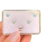 L0434 3,83ct 5ø - Água Marinha + Morganita