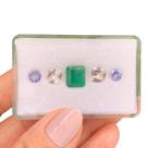 L0439 6,50ct 5ø - Tanzanita + Morganita +