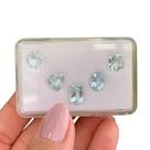 L0502 8,17ct 5ø - Água Marinha