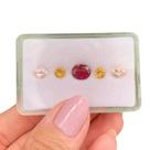 L0504 4,12ct 5ø - Rubelita + Morganita +