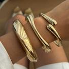 L19-L02109-Pulseira Bracelete Gota Dourado Prata Festa Réveillon Carnaval Balada Polido de Brilho Hippie Glamour Charme