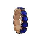 L1941-Pulseira Bijuteria Festa Luxo Pedra Bracelete Gomo Ag1658