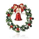 L2109-Broche Bijuteria Luxo Natal Guirlanda Festa Pedraria 4n1201 L2109-Broche Bijuteria Luxo Natal Guirlanda Festa Pedraria 4n1201