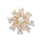 L5705-Broche Feminino Personalizados Para Roupa Vestido novia Terno Presente Coleção Festa Pérolas Flor Delicado Galhos