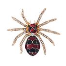 L5719-Broche Feminino Masculino vintage Para Roupa Vestido Terno Presente Coleção Festa Aranha Animal Cravejado