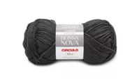 Lã Bossa Nova Círculo Cor 0940 Preto 100 Gramas - Fio de Tricô e Crochê