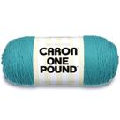 Lã Caron One Pound 453 g, espessura 4 média, acrílica, Aqua Lã Caron One Pound 453 g, espessura 4 média, acrílica, Aqua