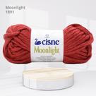 Lã Cisne Moonlight cor 1891 Vermelho 100g 100% acrílica Linhas Correntes