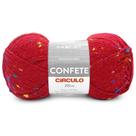 Lã Confete Círculo 100g 210 metros Lã Confete Círculo 100g 210 metros