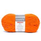 Lã Confete Círculo 100g - Cor 4283 - Apricot