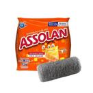 Lã de Aço Assolan Fardo 20 Pacotes com 8 Esponjas 45g Original