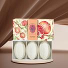 La Florentina Cx Sabonete Italiano POMEGRANATE 3x150G