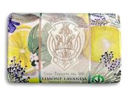 LA FLORENTINA LEMON LAVENDER SABONETE BARRA 200g PRODUZIDO ARTESANALMENTE NA ITÁLIA LA FLORENTINA LEMON LAVENDER SABONETE BARRA 200g PRODUZIDO ARTESANALMENTE NA ITÁLIA