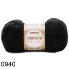 LA FOFURA BABY & KIDS 100G COR 0940 PRETO - Fio de Acrílico LA FOFURA BABY & KIDS 100G COR 0940 PRETO - Fio de Acrílico