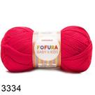 LA FOFURA BABY & KIDS 100G COR 3334 TULIPA CORAL - Fio de Acrílico