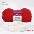 Lã Magic de 100g 230m cor Chama 145 Lã Magic de 100g 230m cor Chama 145