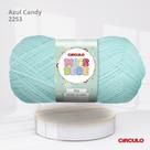 Lã Mais Bebê Círculo Cor Azul Candy 2253 - 100g
