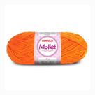 Lã mollet cor 4445 tangerina unidade