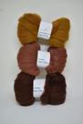 Lã para feltragem corriedale fina - Mini Kit 11 - 30g