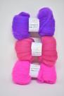 Lã para feltragem corriedale fina - Mini kit 8 - 30g
