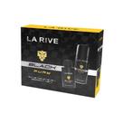 La rive kit black fury edt 75ml + desodorante corporal 150ml