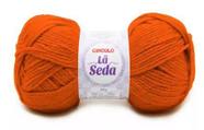 Lã Seda Círculo 100g - Cor 4817 Brasa