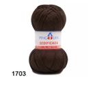 Lã Sedificada Pingouin 100g Cor 1703 Cacau - Fio de Tricô e Crochê Lã Sedificada Pingouin 100g Cor 1703 Cacau - Fio de Tricô e Crochê