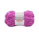 Lã Veludo Molhado Circulo - 100g COR:6116 - Rosa Choque