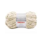 Lã Veludo Molhado Circulo - 100g COR:7887 - Creme de Baunilha