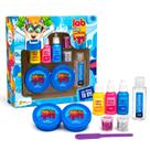 Lab Slime Geleca Colorida Sensorial Com Ativador Tintas E Glitter Espátula Infantil - Gelelé Lab Slime Geleca Colorida Sensorial Com Ativador Tintas E Glitter Espátula Infantil - Gelelé