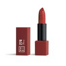 Labial 3INA The Lipstick 276 Rojo Polvo Brillante para Mujeres