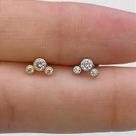 LABRET DE AÇO CIRÚRGICO COM ZIRCÔNIAS MINNIE - 1,2mm LABRET DE AÇO CIRÚRGICO COM ZIRCÔNIAS MINNIE - 1,2mm